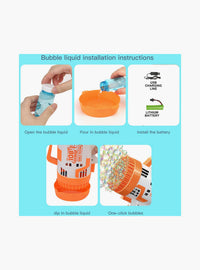 Bubble Machine Gun Battery Operated 108 Holes product image 6