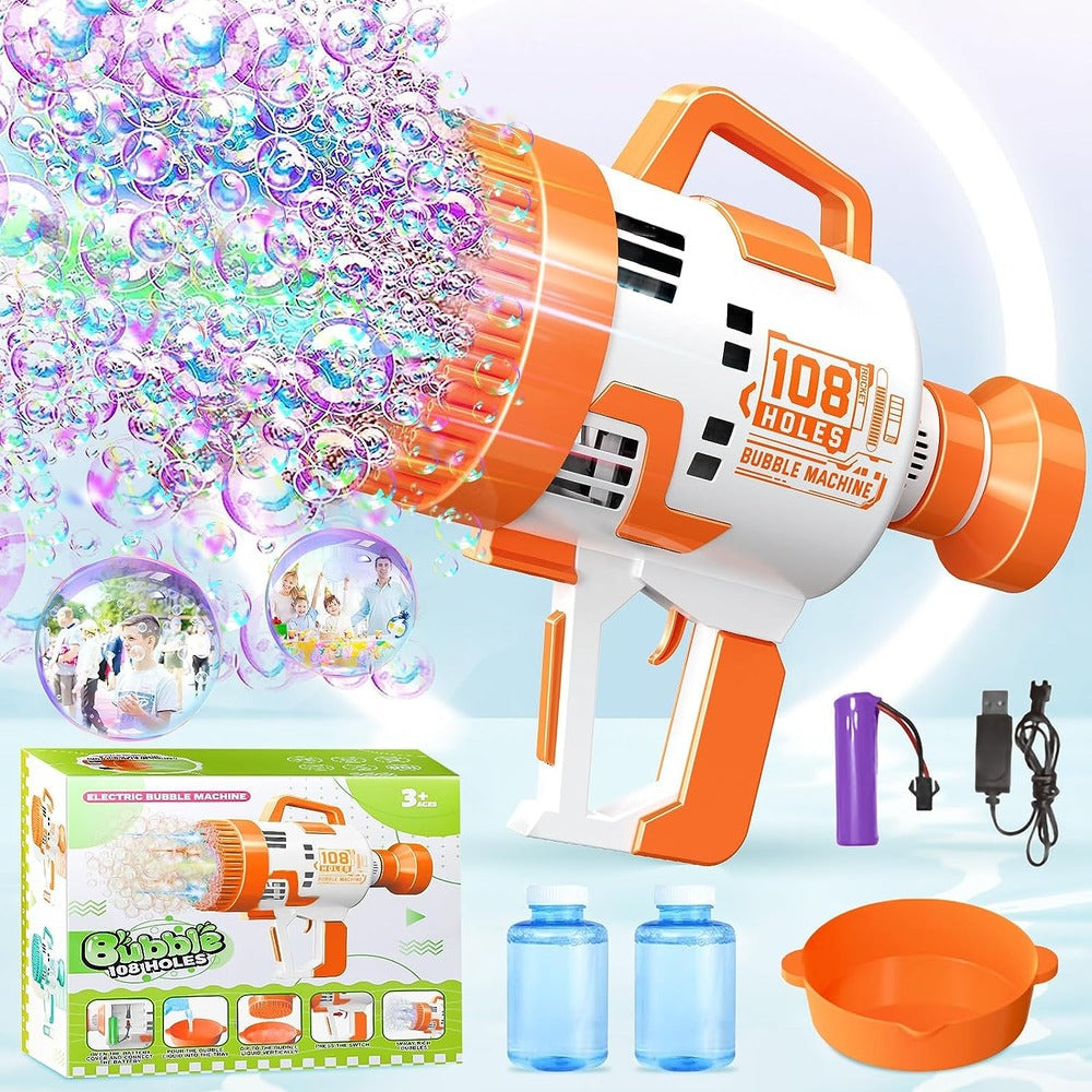 Bubble Machine Gun Battery Operated 108 Holes product image 7