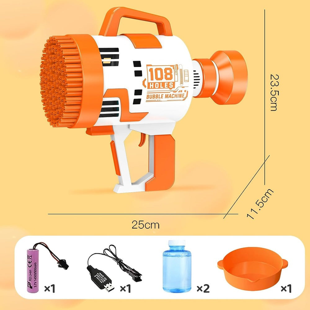 Bubble Machine Gun Battery Operated 108 Holes product image 8
