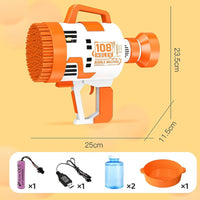 Bubble Machine Gun Battery Operated 108 Holes product image 8