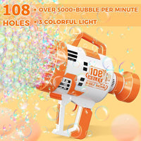 Bubble Machine Gun Battery Operated 108 Holes product image 10