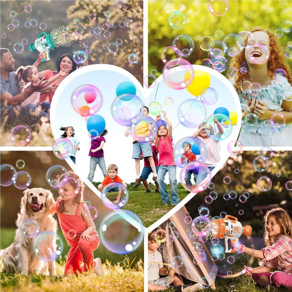 Bubble Machine Gun Battery Operated 108 Holes product image 11