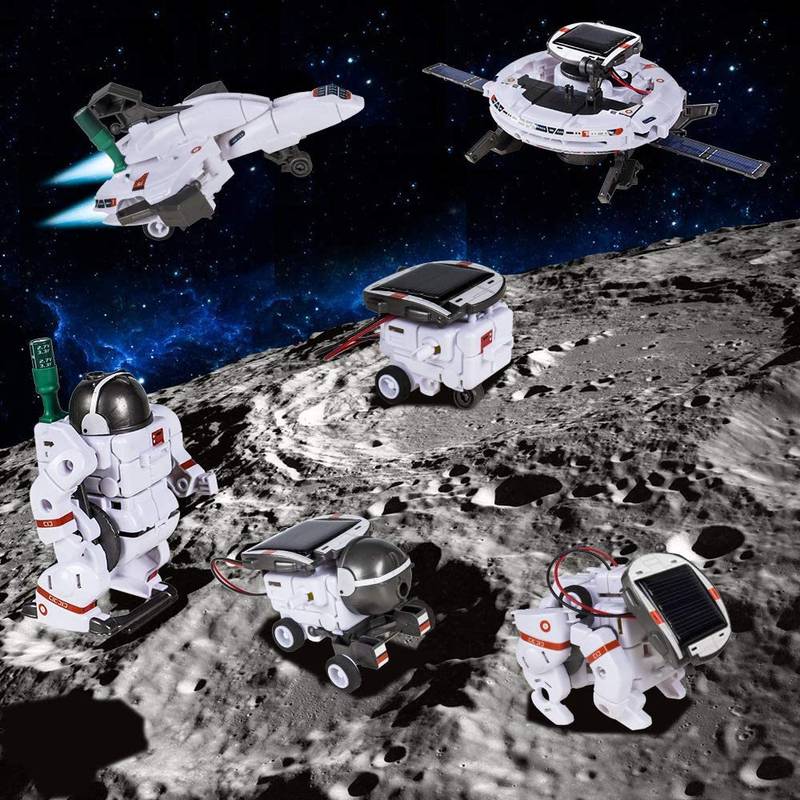 Generic 6-in-1 Educational Solar-Powered Space Fleet STEM Kit – product image 8