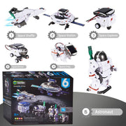 Generic 6-in-1 Educational Solar-Powered Space Fleet STEM Kit