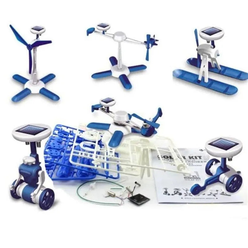 Fuel the Imagination — 6-in-1 Educational Solar-Powered Robotics STEM Kit – product image 3