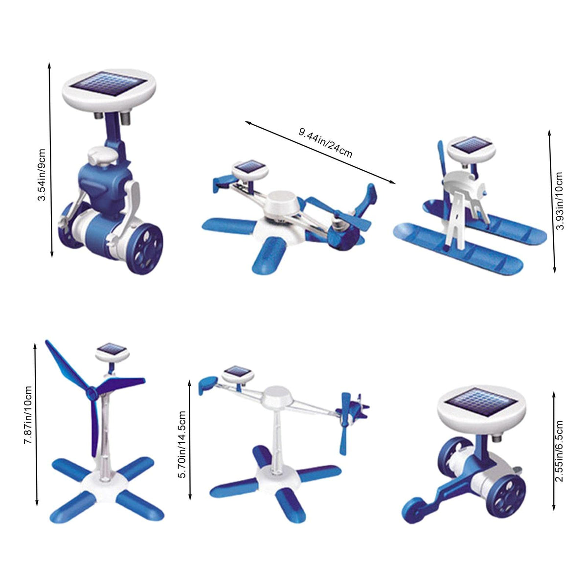Fuel the Imagination — 6-in-1 Educational Solar-Powered Robotics STEM Kit – product image 2