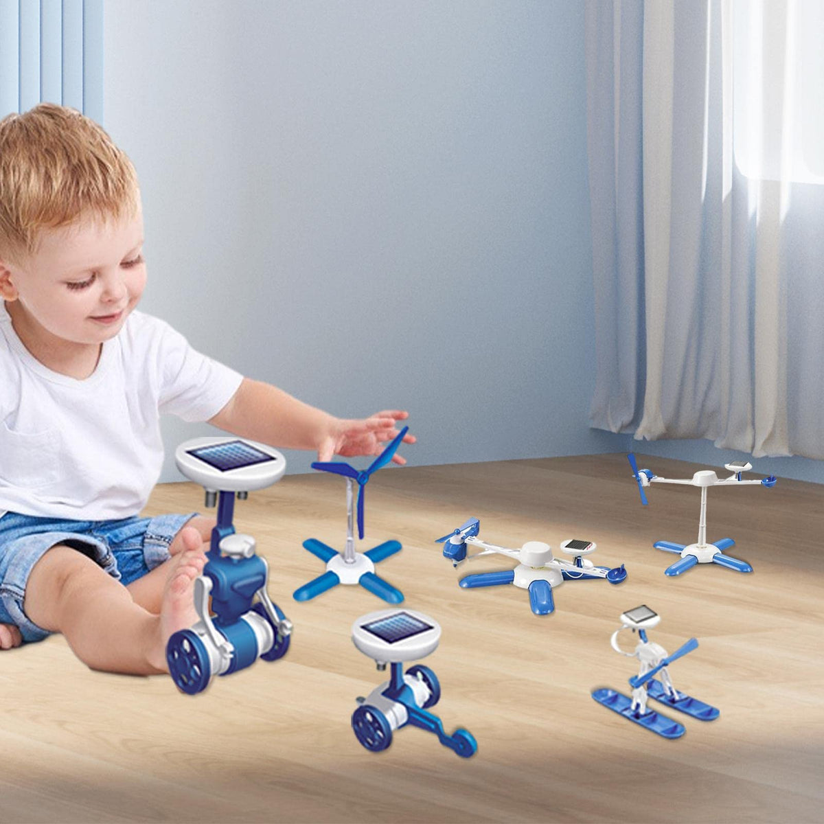 Fuel the Imagination — 6-in-1 Educational Solar-Powered Robotics STEM Kit – product image 4