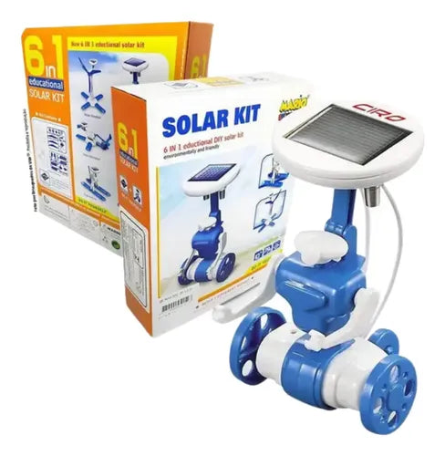 Fuel the Imagination — 6-in-1 Educational Solar-Powered Robotics STEM Kit – product image 5