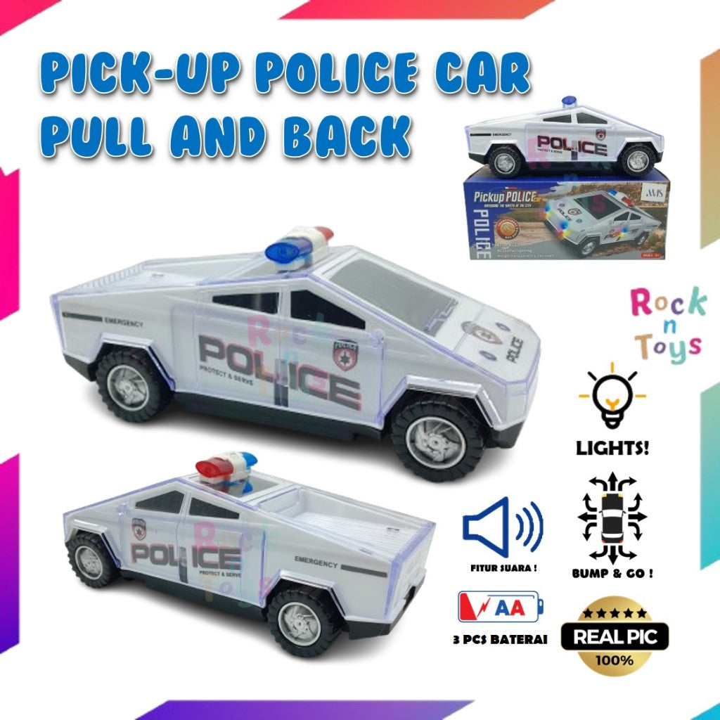 City Police Force Pickup Truck 1:24 product image 3