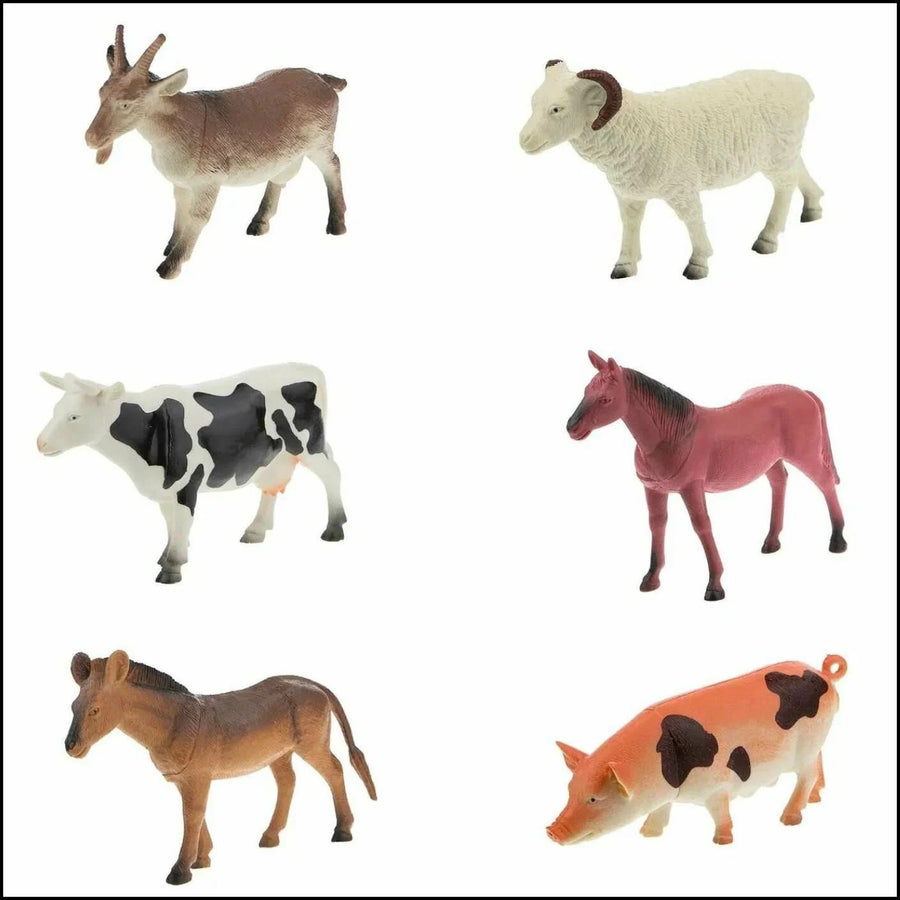 Farm Animal Set 12-Piece