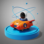 Press & Go Astronaut Rocket product image 6