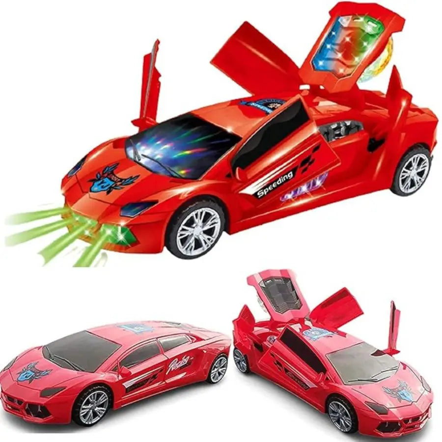 Super Car with 360° Stunt Rotation 3D 1:24
