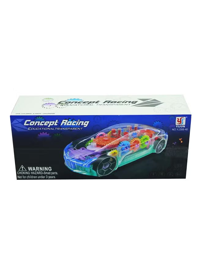 Super Transparent Concept Car 3D product image 7