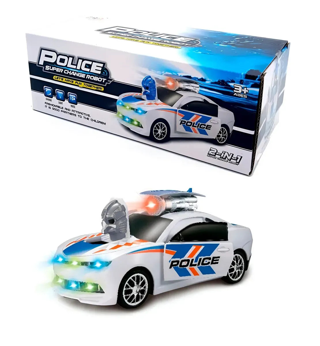 Robot Police Car