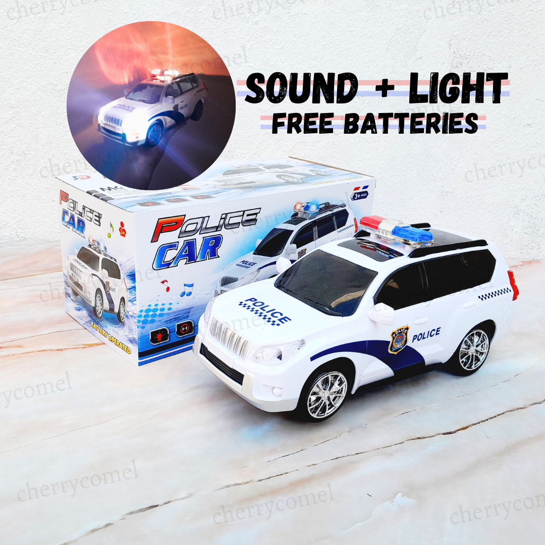 Light & Sound Police Patrol Car product image 7