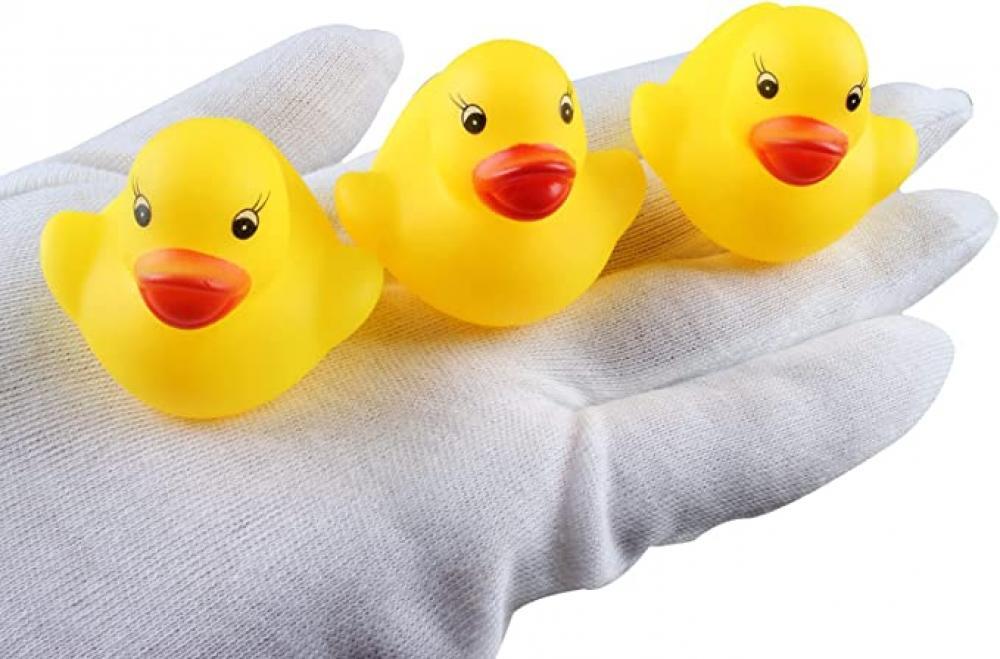 Family Yellow Duck Bath Toy Set