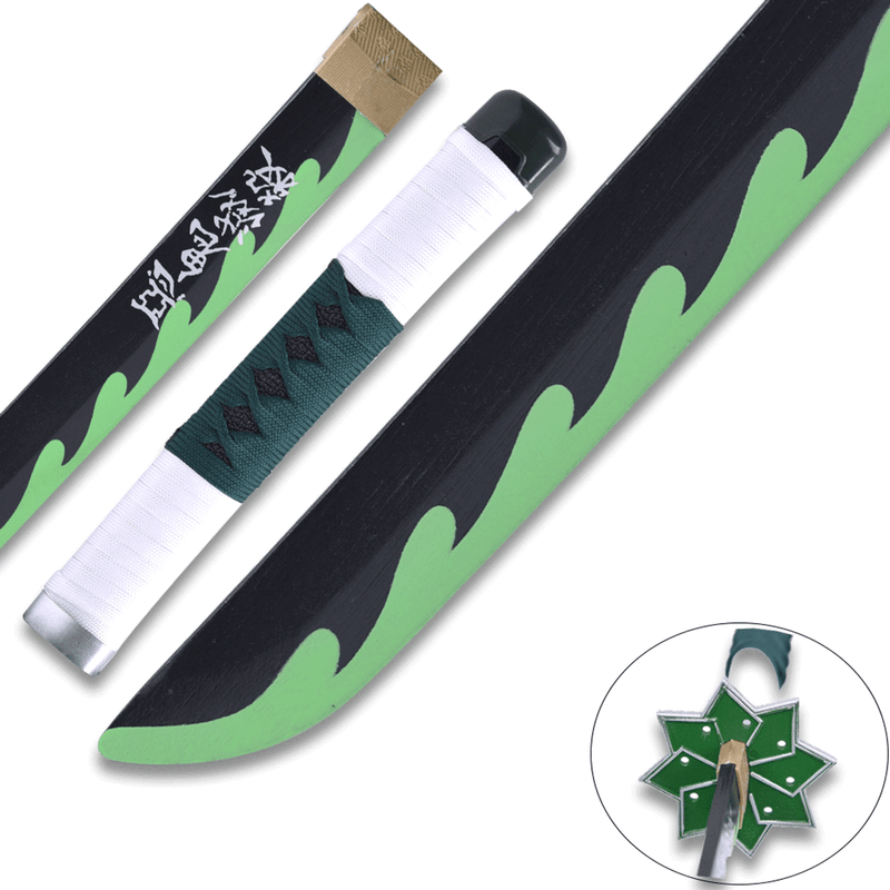 Sanemi Shinazugawa's Green Nichirin Katana Demon slayer
