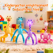 Giraffe Pop Tube Suction Cup Toy Set