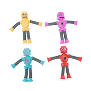 Robot Pop Tube Suction Cup Toy Set