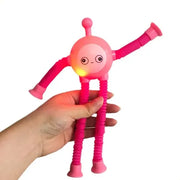 Round Head Pop Tube Robot Suction Cup Fidget Toy