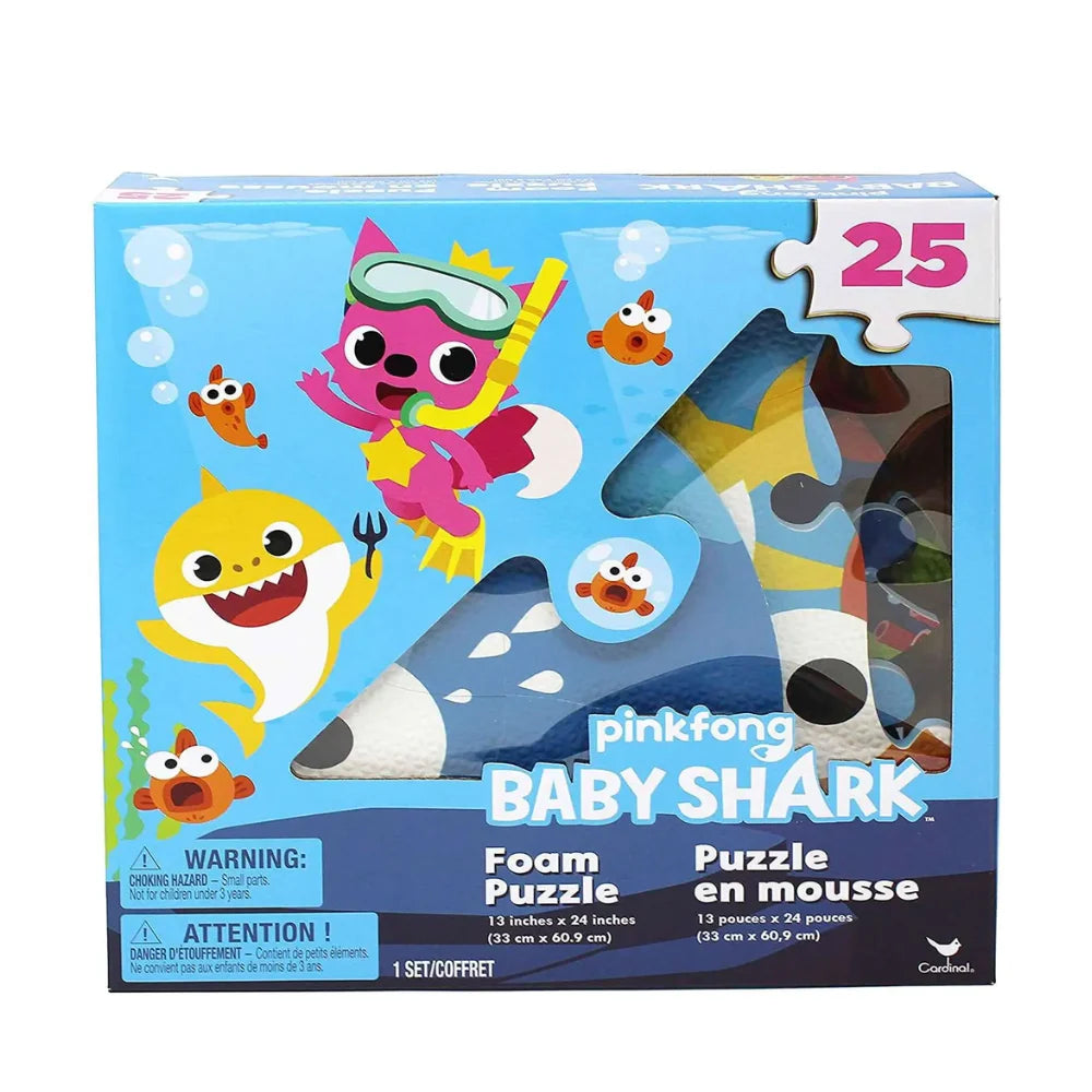 Baby Shark 25-Piece Foam Floor Puzzle