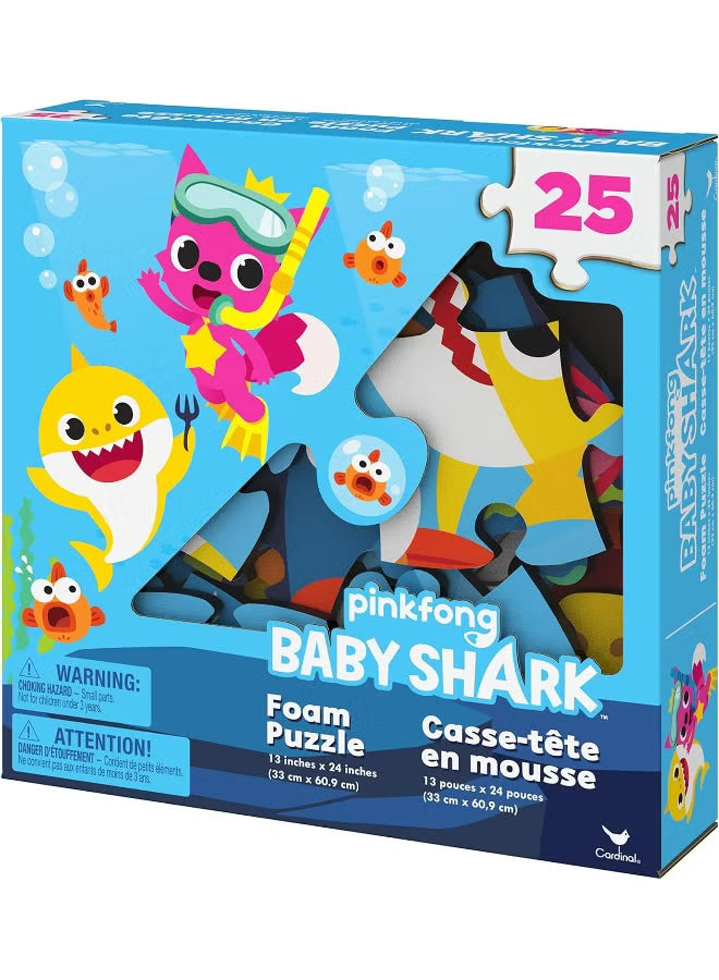 Baby Shark 25-Piece Foam Floor Puzzle