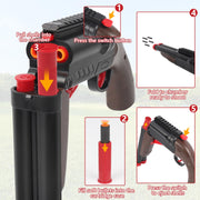 Double-Barrel Soft Bullet Toy Shotgun