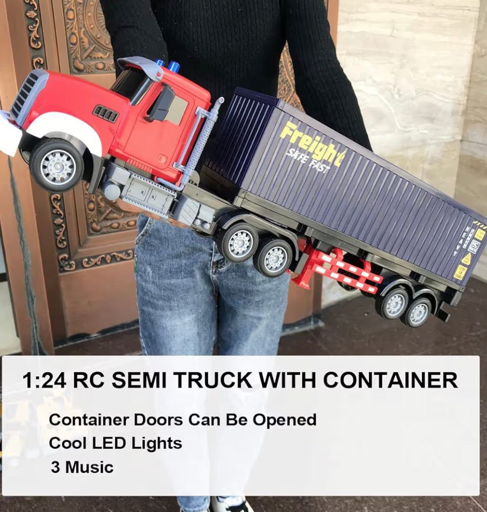 RC Semi-Truck & Trailer Set 1:24 product image 3