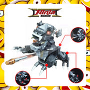 Ninja Flaming Flame Lion set