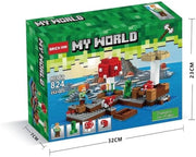 Brick My World Mushroom Island Construction Set