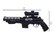 Electric Musical Double-Barrel Toy Blaster product image 2