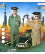 UAE Police Officer Costume Set for Kids