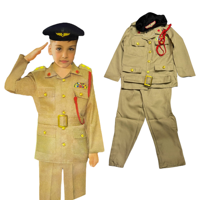 UAE Police Officer Costume Set for Kids