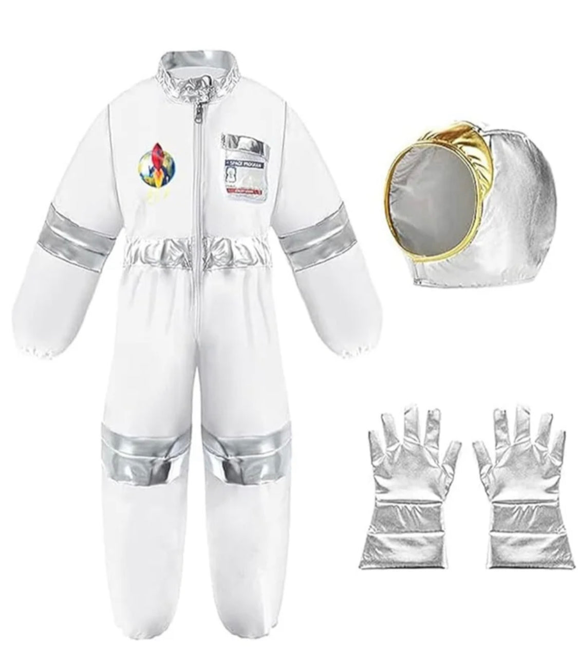 Children Astronaut Space Costume Set