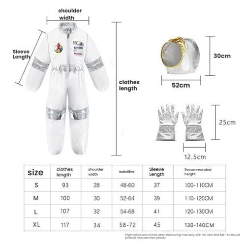 Children Astronaut Space Costume Set