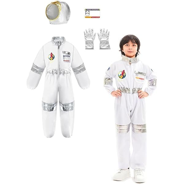 Children Astronaut Space Costume Set