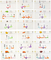 Magnetic Arabic Letters Kit (374 Pcs)