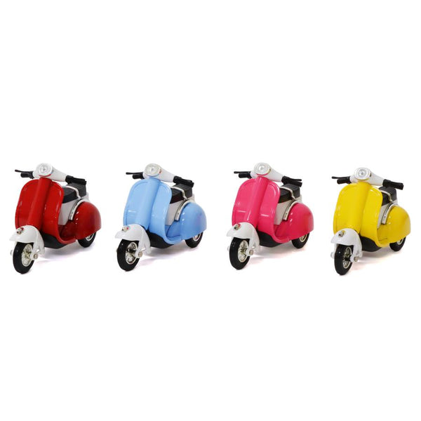 Retro Scooter Pullback Bike 1:12 product image 1