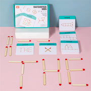 Matchstick Men Logic Puzzle Set