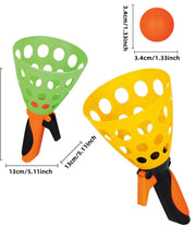 Pop and Catch Ball Launcher Game Set