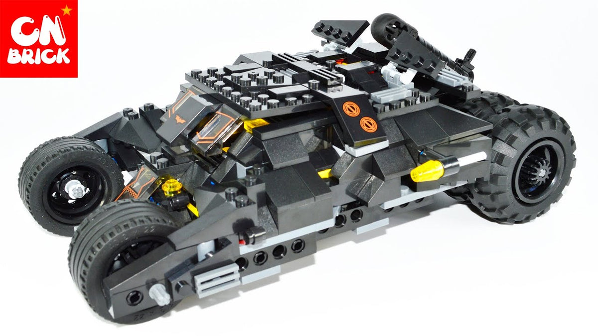Super Hero Tumbler Chariot Building Bricks Set