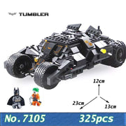 Super Hero Tumbler Chariot Building Bricks Set