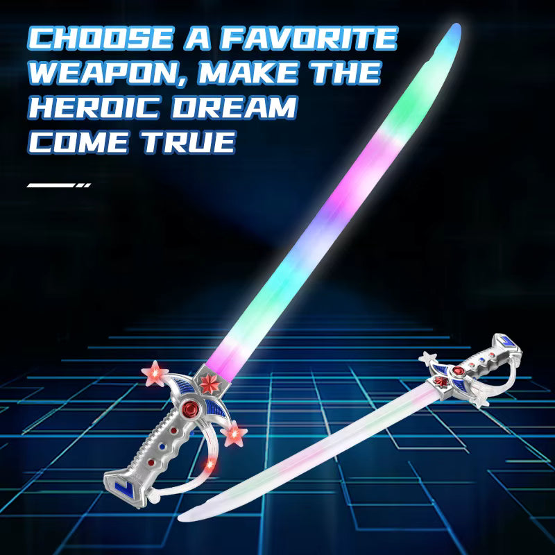 LED Light-Up Sabre Toy Sword
