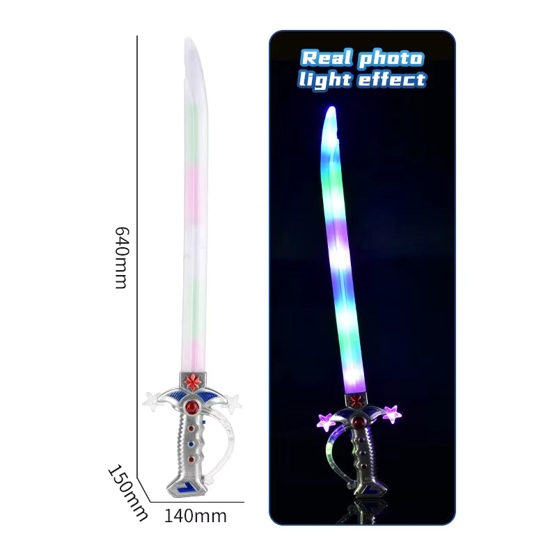 LED Light-Up Sabre Toy Sword