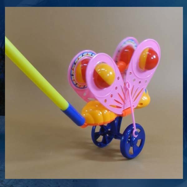 Butterfly Push-Along Toddler Toy