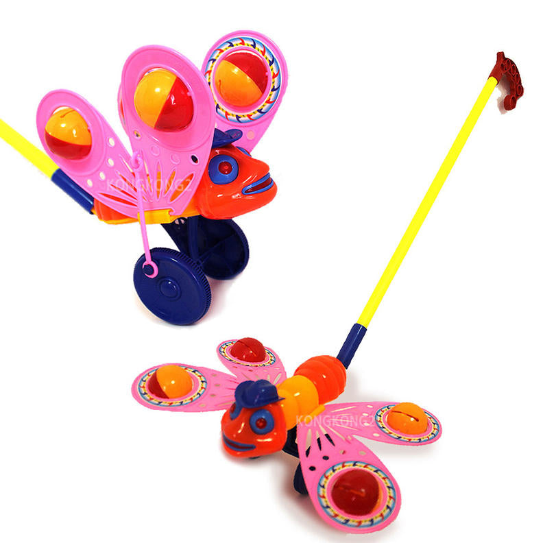 Butterfly Push-Along Toddler Toy