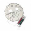 DIY "I Love UAE" Color-Your-Own Mask Craft Kit
