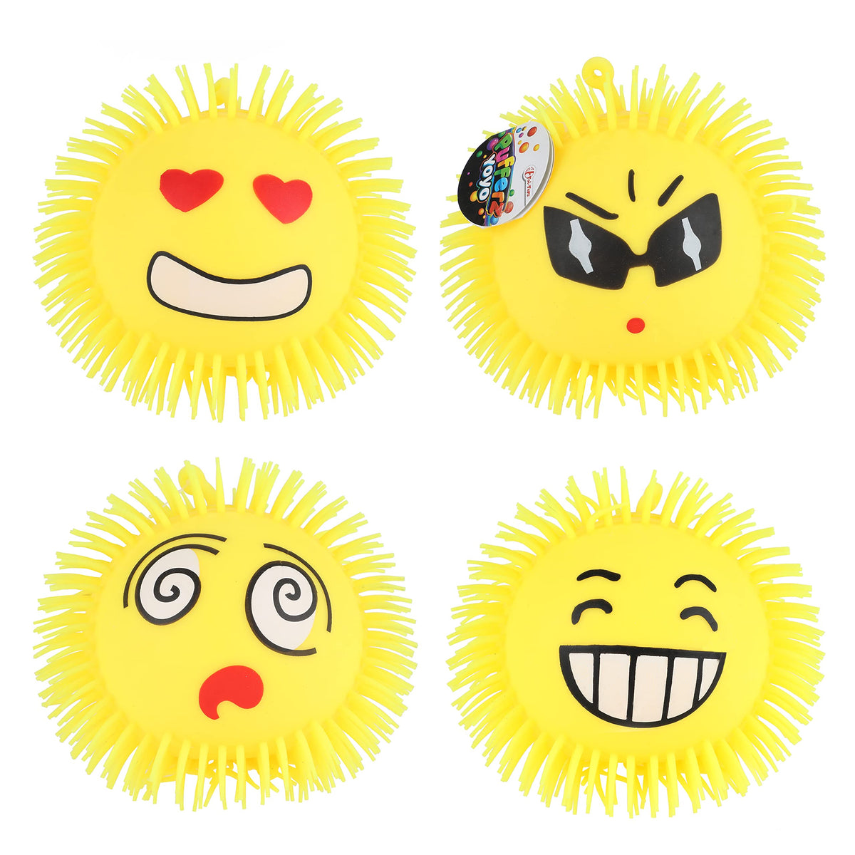 Emoji Yellow Puffer Ball