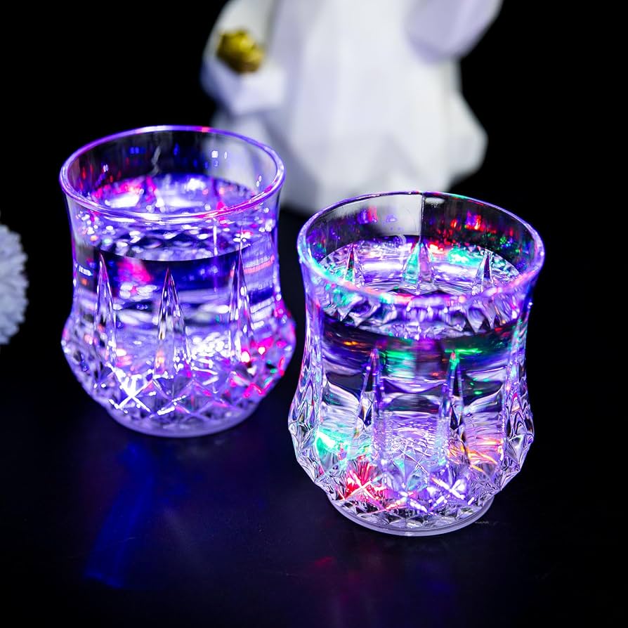 Liquid-Activated LED Blinking Glass
