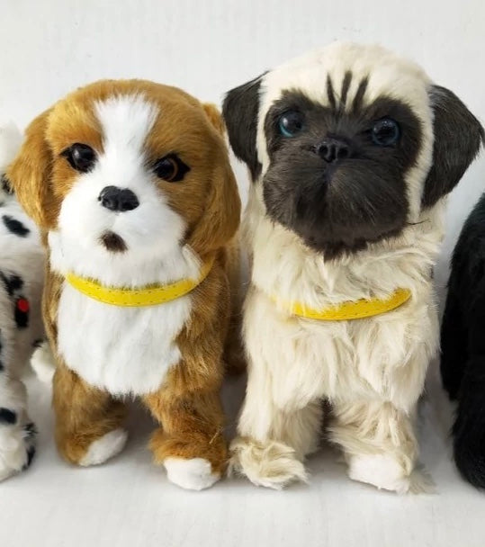 Interactive Walking & Barking Plush Puppy Toy